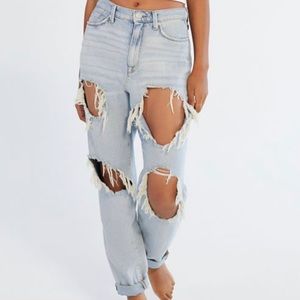 BDG Urban Outfitters Mom High-Rise Ripped Jeans